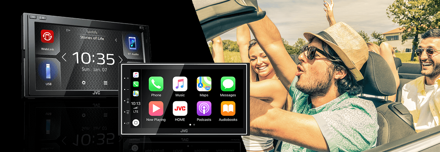 Автомобильная аудиотехника JVC
